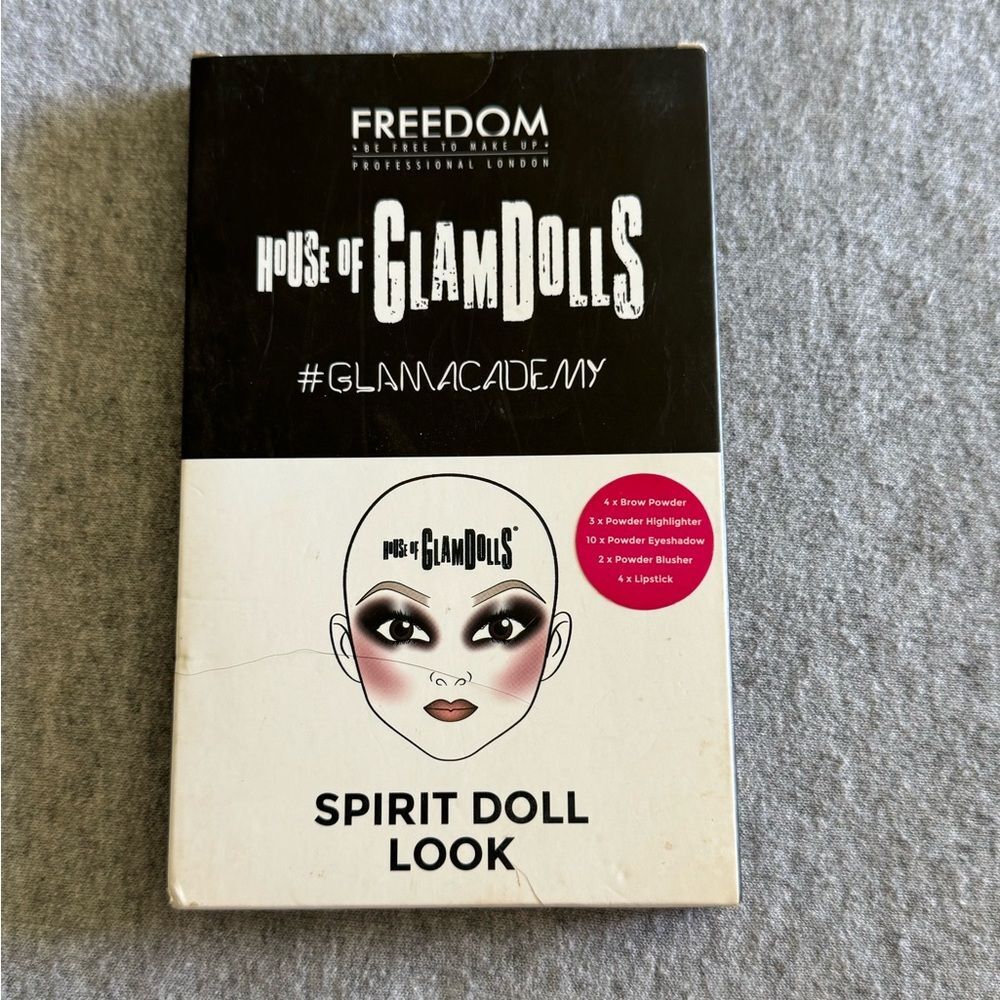 Freedom Pink and Black Brow Makeup Kit NEW